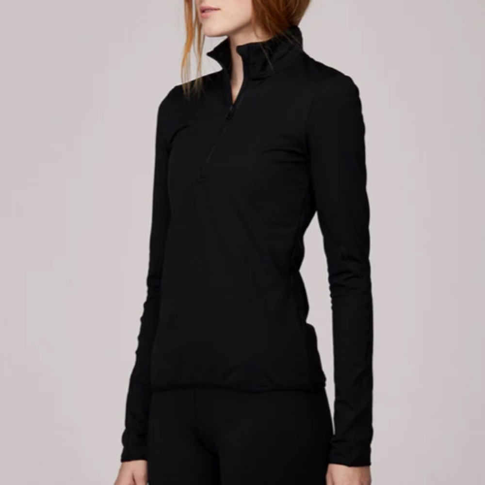 NWT Wone Warmup Half-zip Top Size S